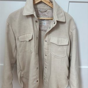 Abercrombie & Fitch Women’s Cream Shacket